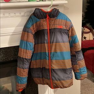 Boys reversible Northface jacket size XL